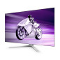 Philips 42M2N8900 00 écran plat de PC 105,5 cm (41.5") 3840 x 2160 pixels 4K Ultra HD OLED Blanc