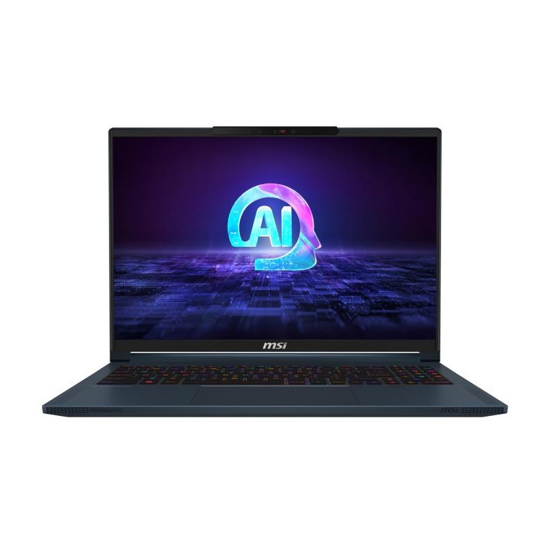 MSI Stealth 16 AI Studio A1VIG 003FR Intel Core Ultra 9 185H Ordinateur portable 40,6 cm (16") UHD+ 32 Go DDR5 SDRAM 1 To SSD N