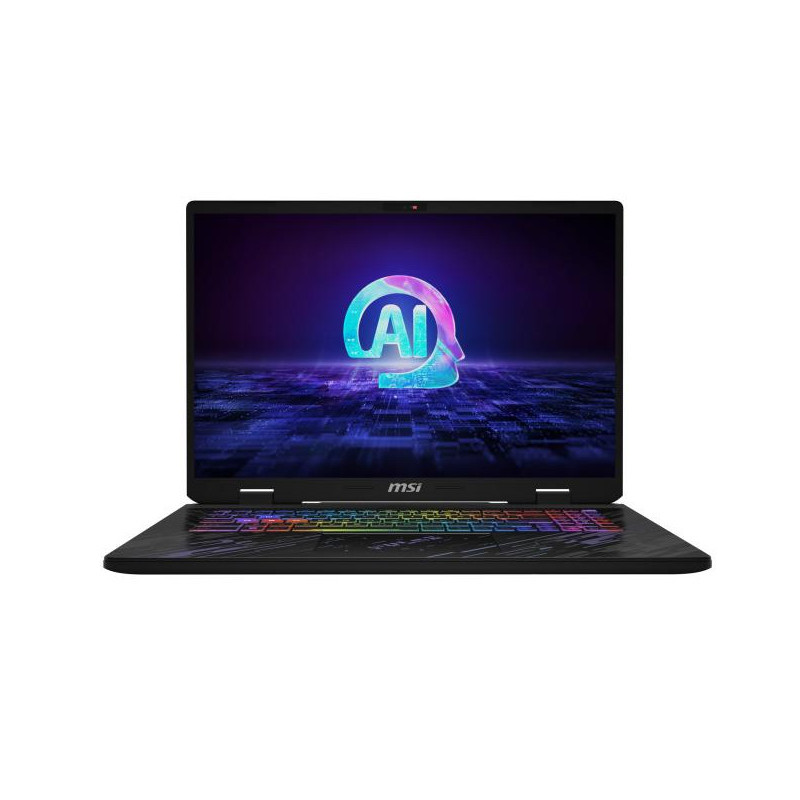 MSI Pulse 17 AI C1VGKG 007FR Intel Core Ultra 9 185H Ordinateur portable 43,2 cm (17") Quad HD+ 32 Go DDR5 SDRAM 1 To SSD NVIDI