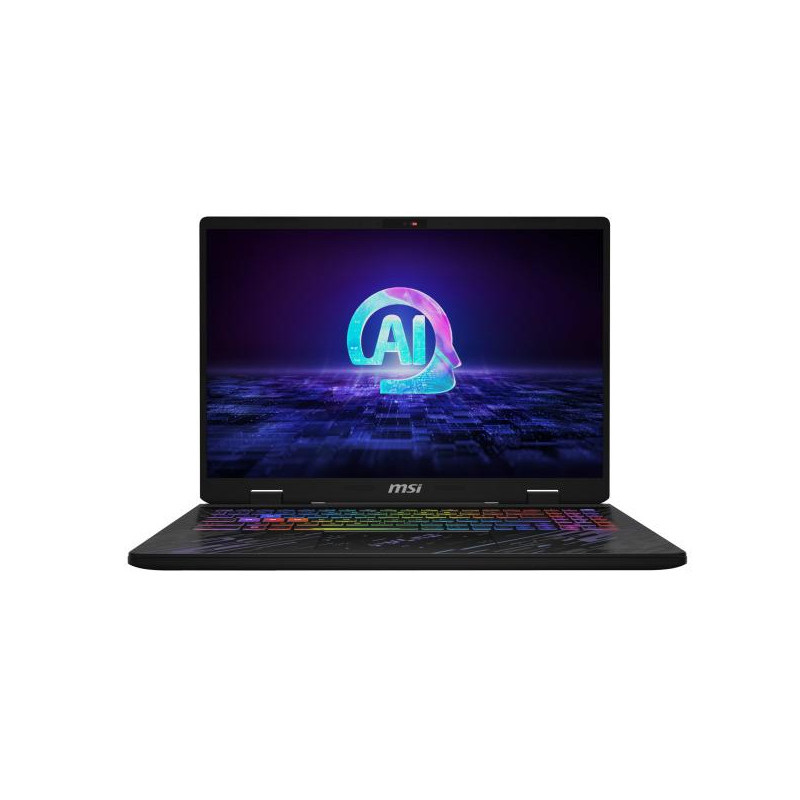 MSI Pulse 16 AI C1VGKG 003FR Intel Core Ultra 9 185H Ordinateur portable 40,6 cm (16") Quad HD+ 32 Go DDR5 SDRAM 1 To SSD NVIDI