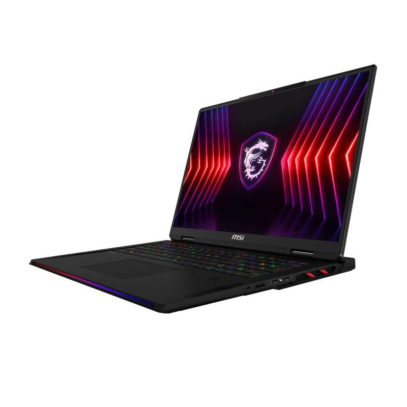 MSI Raider 18 HX A14VIG 057FR Intel® Core? i9 i9 14900HX Ordinateur portable 45,7 cm (18") UHD+ 128 Go DDR5 SDRAM 2 To SSD NVID