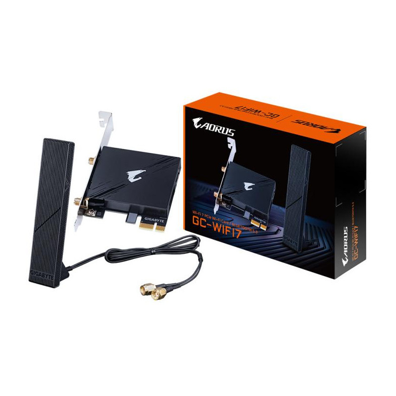 GIGABYTE GC WIFI7 carte réseau Interne WLAN Bluetooth 5800 Mbit s