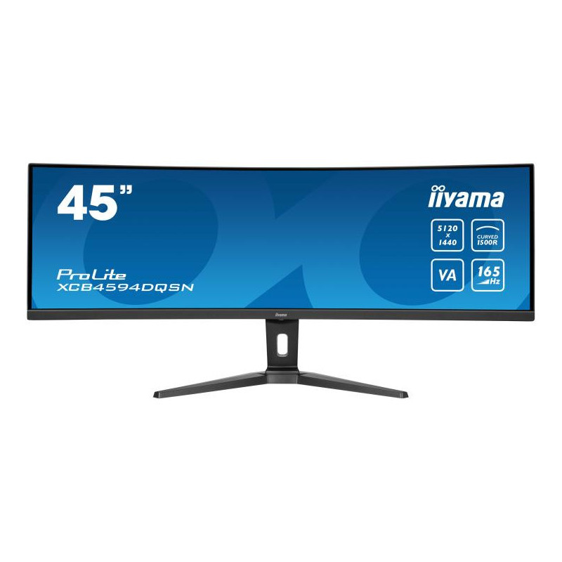 iiyama G MASTER 45"LCD Curved Bus. UWQHD écran plat de PC 114,3 cm (45") 5120 x 1440 pixels Dual QHD LED Noir