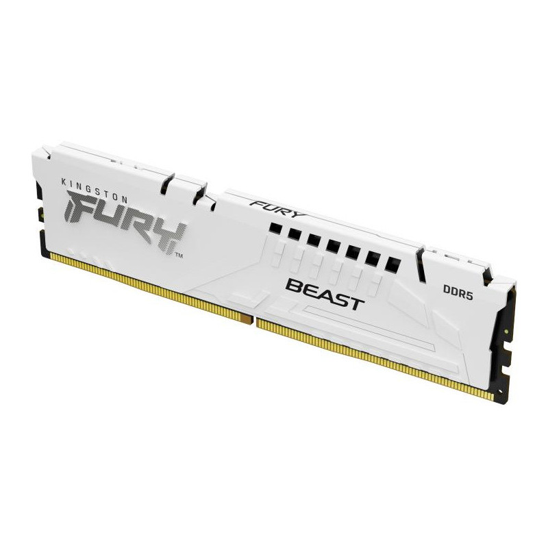 Kingston Technology FURY Beast 32 Go 5200 MT s DDR5 CL40 DIMM (Kits de 2) White XMP