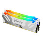 Kingston Technology FURY 32 Go 6000 MT s DDR5 CL32 DIMM (Kits de 2) Renegade RGB Blanc XMP