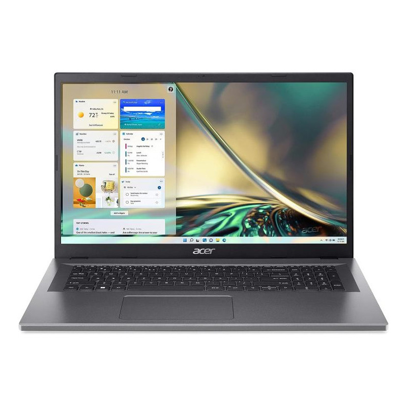 Acer Aspire 3 A317 55P 37VB Intel Core i3 N series i3 N305 Ordinateur portable 43,9 cm (17.3") Full HD 8 Go LPDDR5 SDRAM 512 Go