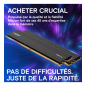 Crucial CP16G60C48U5 module de mémoire 16 Go 1 x 16 Go DDR5 6000 MHz