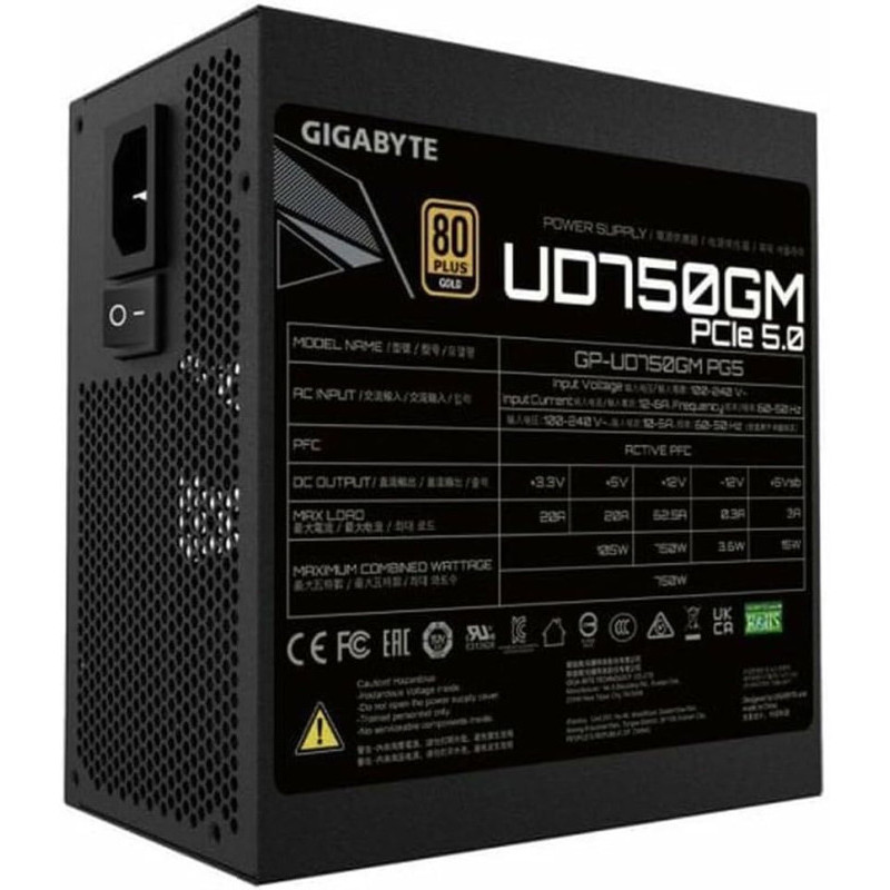 GIGABYTE 750W GP UD750GM PG5 80+ Gold o