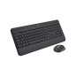 Logitech Signature MK650 Combo For Business clavier Souris incluse Bureau Bluetooth AZERTY Français Graphite