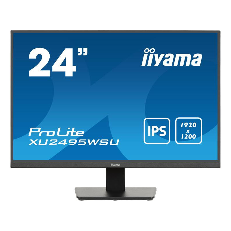 iiyama ProLite XU2495WSU B7 écran plat de PC 61 cm (24") 1920 x 1200 pixels 4K Ultra HD LED Noir