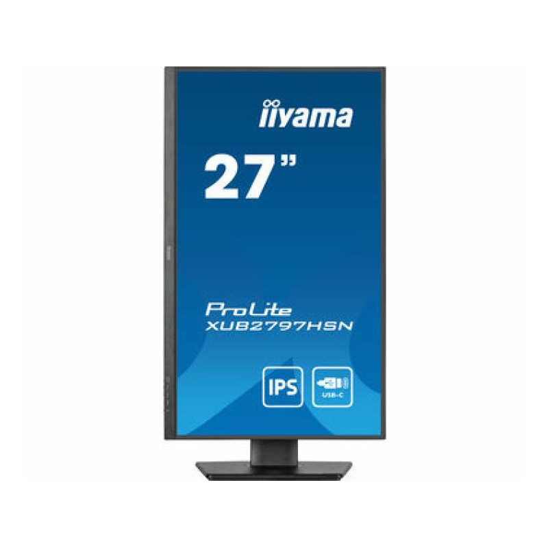 iiyama ProLite XUB2797QSU B1 écran plat de PC 68,6 cm (27") 2560 x 1440 pixels Wide Quad HD LED Noir