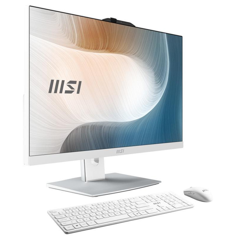 MSI Modern AM242TP 12M 855FR Intel® Core? i7 i7 1255U 60,5 cm (23.8") 1920 x 1080 pixels PC All in One 16 Go DDR4 SDRAM 1 To SS