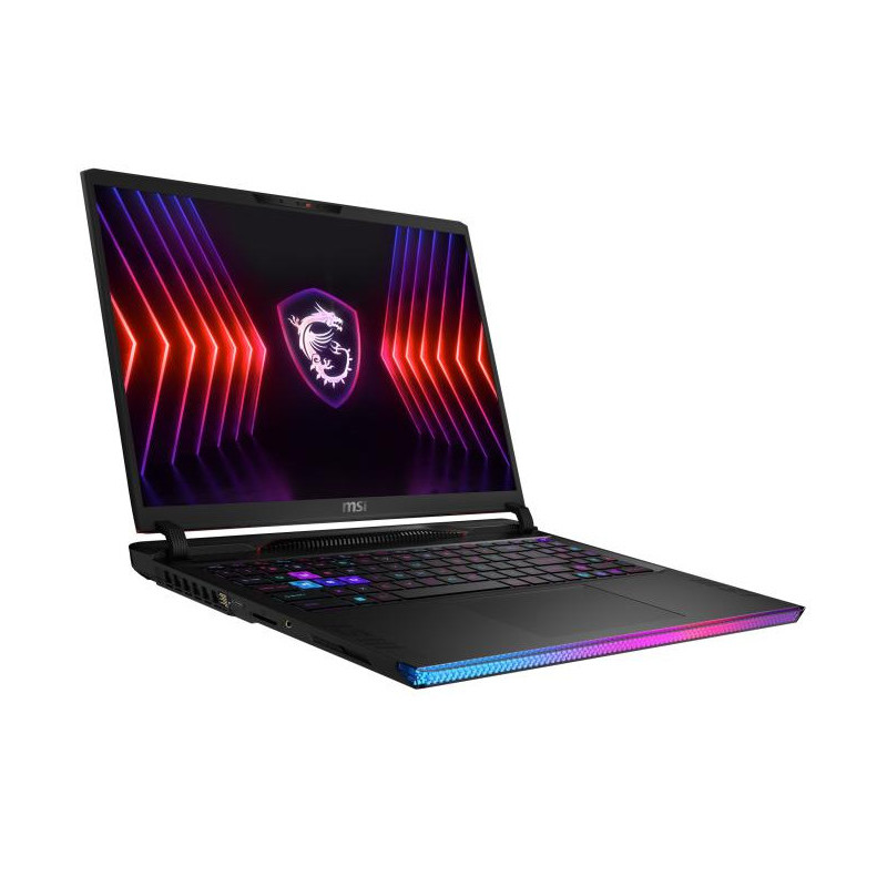 MSI Gaming Raider GE68 HX 14VIG 296FR Intel® Core? i9 i9 14900HX Ordinateur portable 40,6 cm (16") Quad HD+ 32 Go DDR5 SDRAM 2 