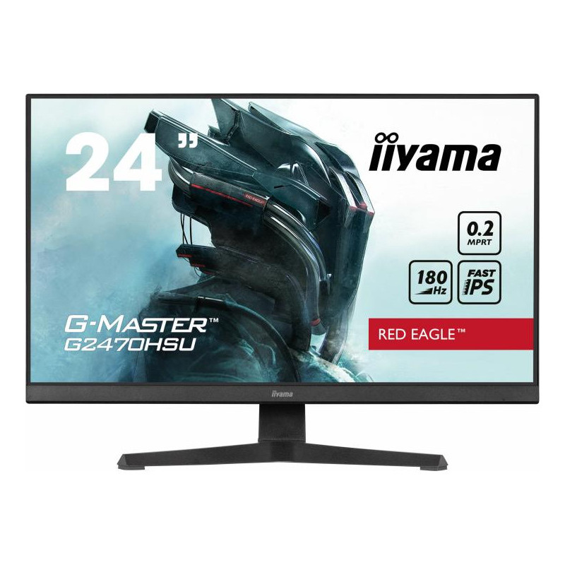 iiyama G MASTER G2470HSU B6 écran plat de PC 60,5 cm (23.8") 1920 x 1080 pixels Full HD LCD Noir