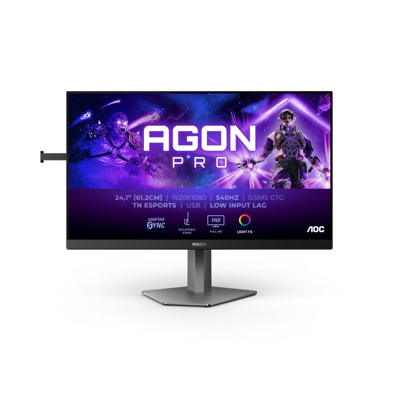 AOC AGON PRO AG246FK écran plat de PC 61,2 cm (24.1") 1920 x 1080 pixels Full HD LCD Noir