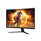 AOC G4 CQ32G4VE écran plat de PC 81,3 cm (32") 2560 x 1440 pixels Quad HD LCD Noir, Gris