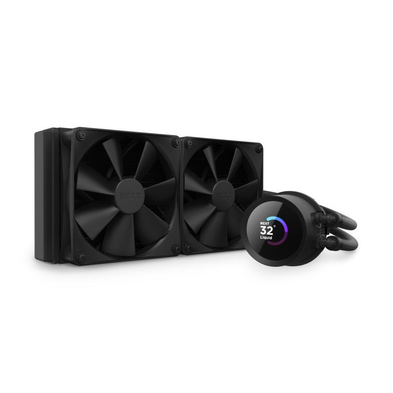 NZXT Kraken 240 Processeur Refroidisseur de liquide tout en un 12 cm Noir 1 pièce(s)