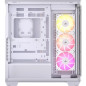 CORSAIR 3500X ARGB Mid Tower PC Case, White