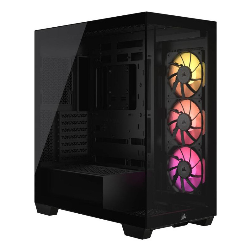 CORSAIR ICUE LINK 3500X ARGB Mid Tower PC Case, Black