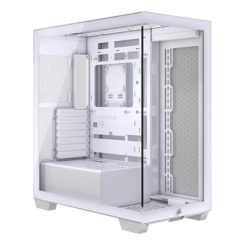 CORSAIR 3500X Mid Tower PC Case, White