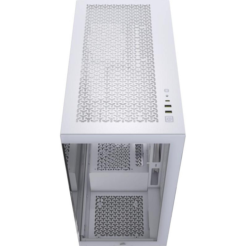 CORSAIR 3500X Mid Tower PC Case, White