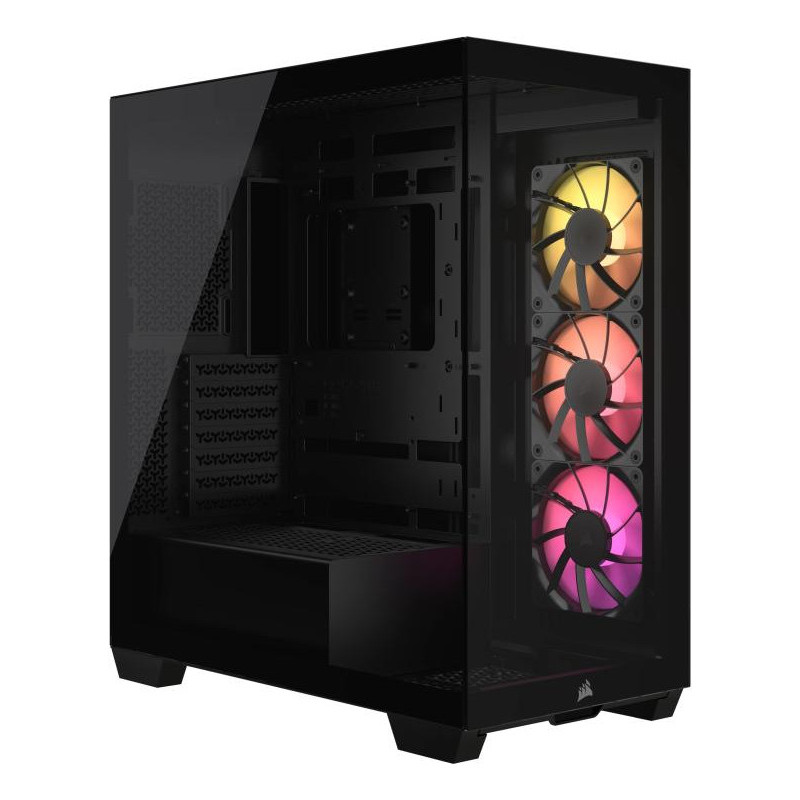 CORSAIR 3500X ARGB Mid Tower PC Case, Black