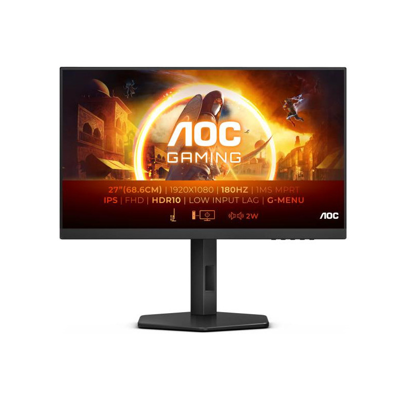 AOC G4 27G4X écran plat de PC 68,6 cm (27") 1920 x 1080 pixels Full HD LED Noir