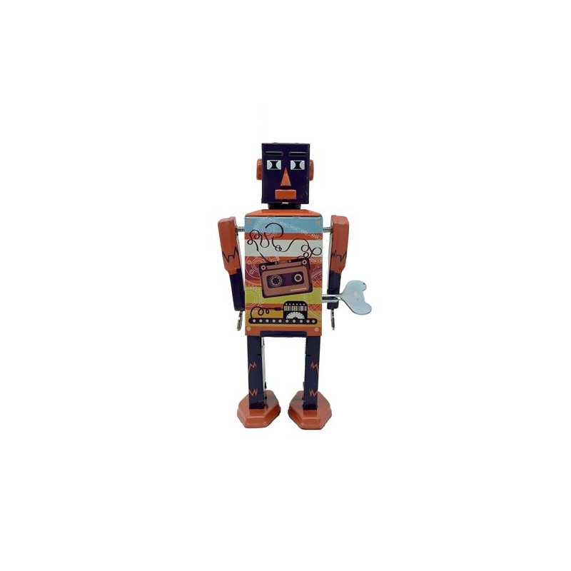 Décoration enfant Fnac Wind Up Tin Robot TapeBot