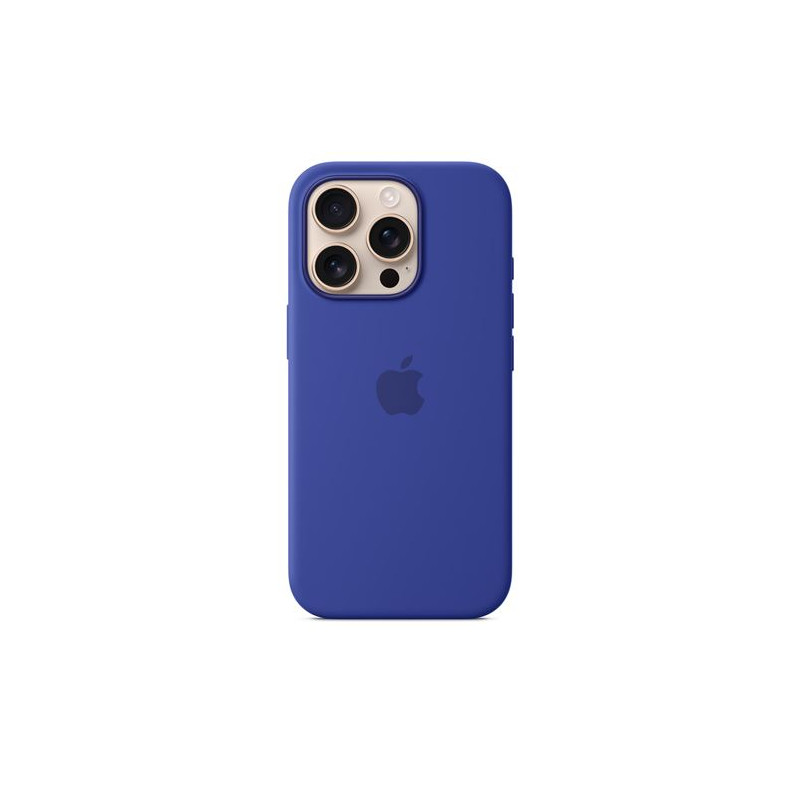 Coque en silicone avec MagSafe pour iPhone 16 Pro Outremer