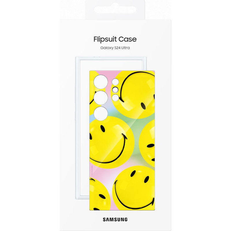 Coque à fond d écran dynamique pour Samsung Galaxy S24 Ultra Jaune