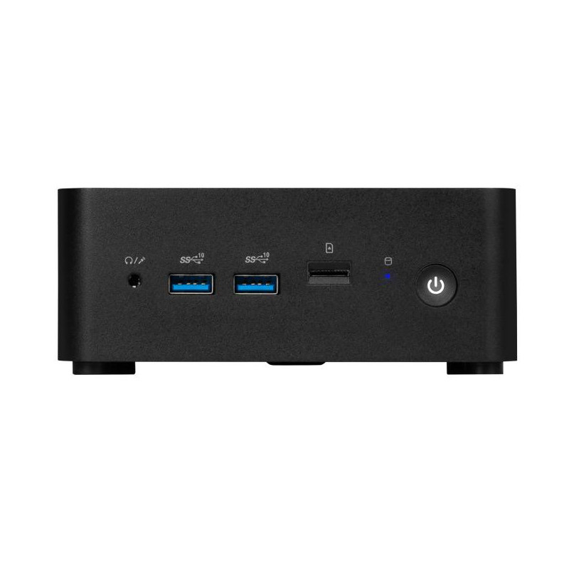 MSI Cubi NUC 1M 001EU Intel Core 7 150U 16 Go DDR5 SDRAM 1 To SSD Windows 11 Pro 0.84L sized PC Mini PC type barebone Noir