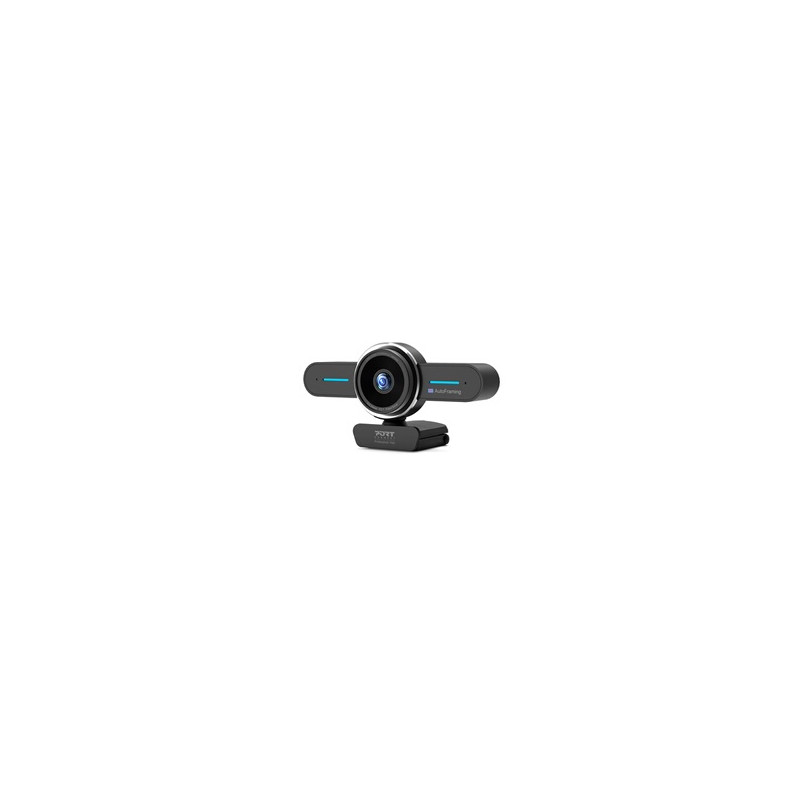 Webcam Port Mini camera de conference 4K avec microphone integre