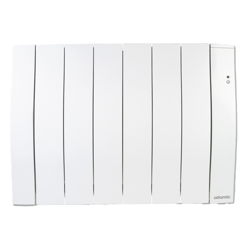 Radiateur Galapagos Néo pilotage intelligent connecté horizontal 750W blanc ATLANTIC 500608