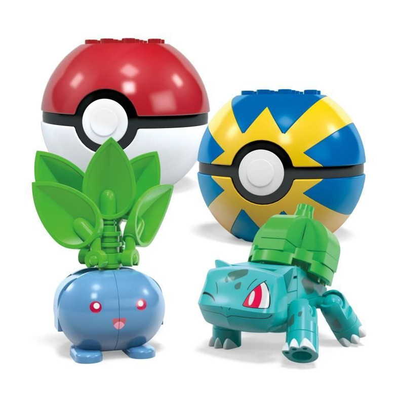 MEGA Pokémon-Dresseur de Pokémon type Plante-coffret de construction HWR77