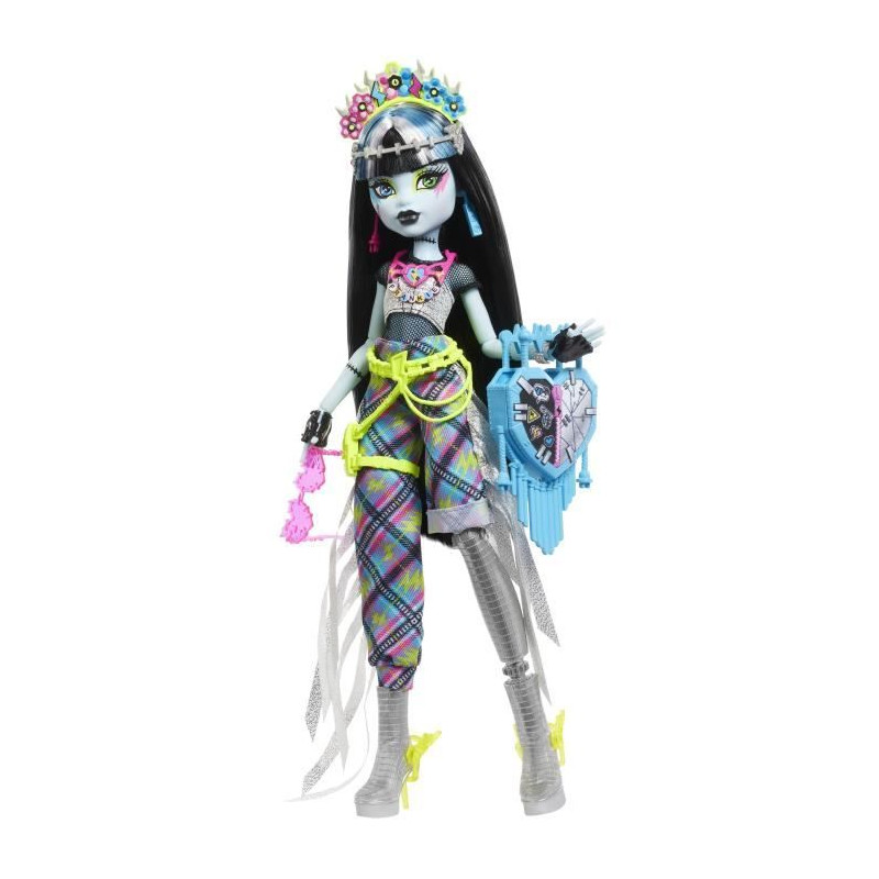 Monster High-Poupée Frankie Stein Monster Fest-Poupée et accessoires HXH79