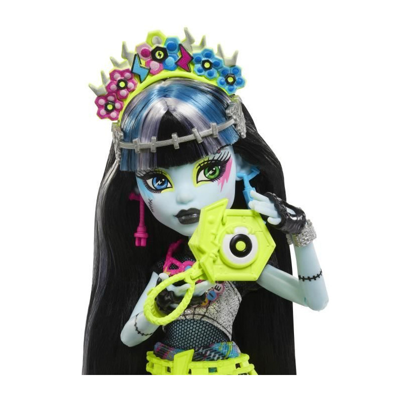 Monster High-Poupée Frankie Stein Monster Fest-Poupée et accessoires HXH79