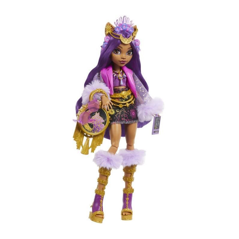 Monster High-Poupée Clawdeen Wolf avec tenue pour le Monster Fest HXH80