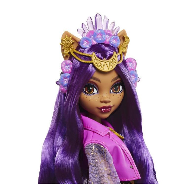 Monster High-Poupée Clawdeen Wolf avec tenue pour le Monster Fest HXH80