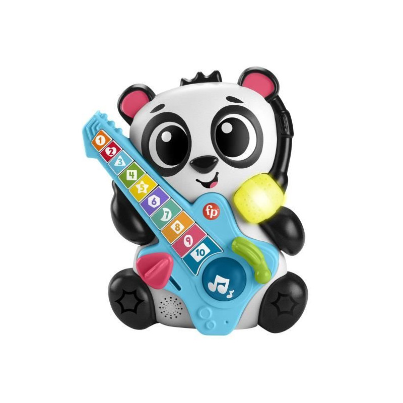 Fisher-Price-Link Squad Panda Chiffres-Jouet d'éveil musical HYK95