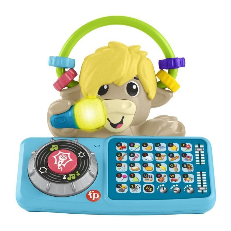 Fisher-Price-Link Squad Yack Lettres-Jouet d'éveil musical HYK96