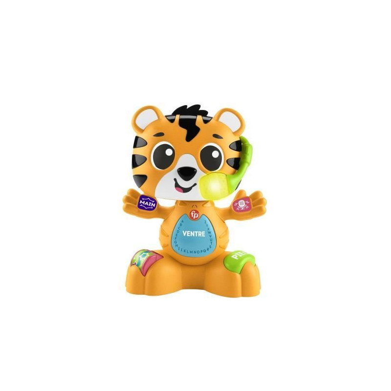 Fisher-Price-Link Squad Tigre Parties du Corps-Jouet d'éveil musical HYL00