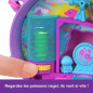 Polly Pocket-Sauvetage du dauphin-Coffret 2 mini-figurines et animaux HWN96