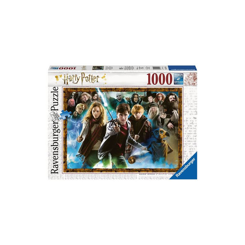 Puzzle 1000 pièces Ravensburger Harry Potter et les sorciers