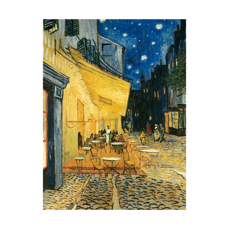 Puzzle 1000 pièces Ravensburger Terrasse de café, le soir