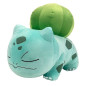 Peluche Bandai Jumbo endormie Pokémon Bulbizarre Vert