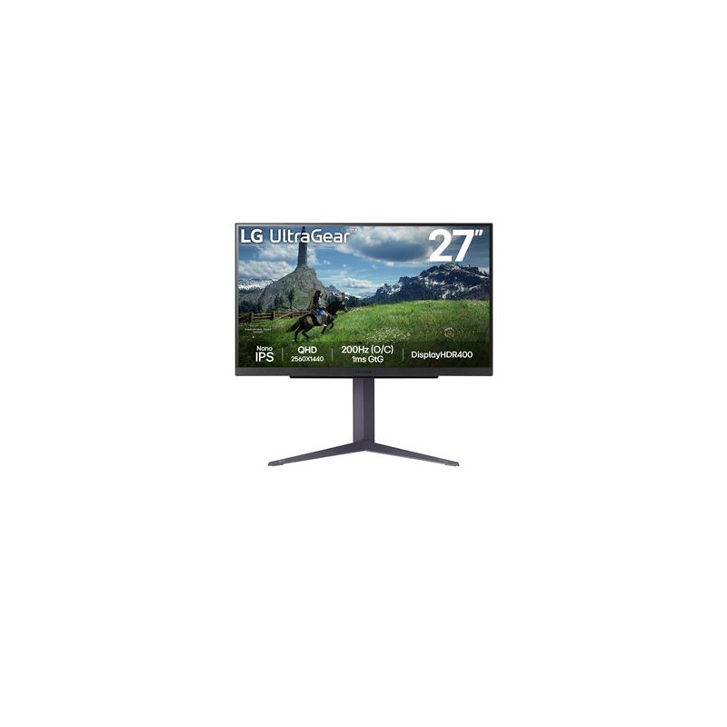 Ecran PC gaming LG 27GS85Q B 27" 180 Hz QHD