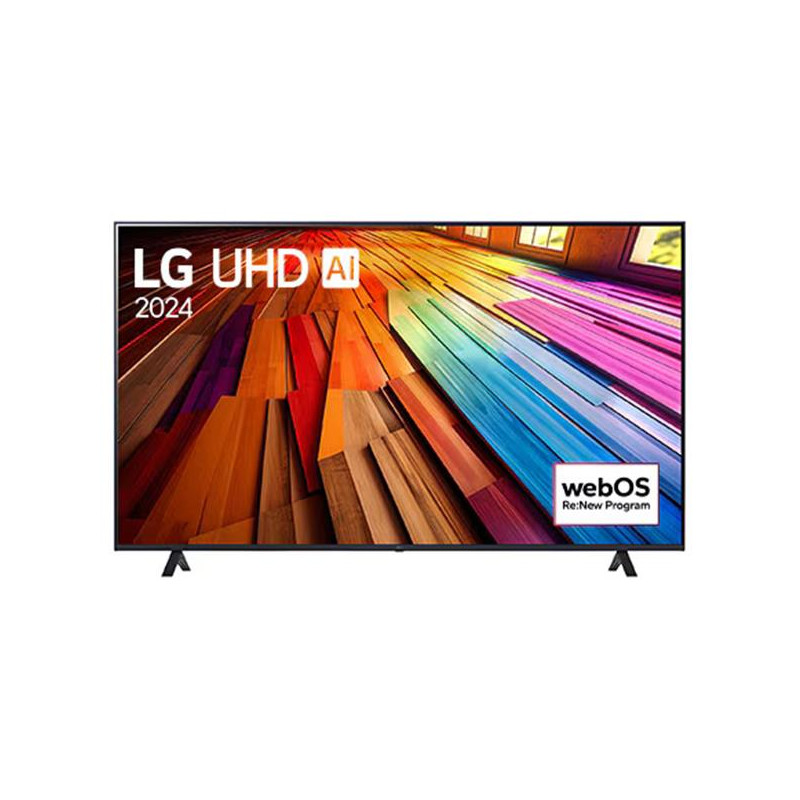 LG Processeur a5 AI 4K Gen7, Télécommande Magic Remote WebOS 24 LG - 75UT80006LA