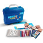 Travel Set - MULTIPRINT - 42903 - 5 tampons Pat Patrouille, 10 crayons