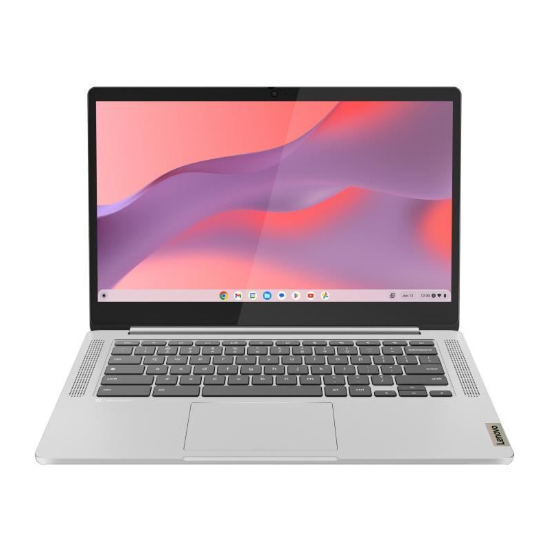 Ordinateur Chromebook Lenovo IdeaPad 3 14M868 | 14'' FHD 250N - MT8186 - RAM 8 Go - Stockage 128 Go - Chrome OS - AZERTY