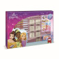 Coffret de tampons - MULTIPRINT - 4660 - Princesses Disney - 7 tampons bois et latex, 12 feutres Giotto, regle, album coloriage